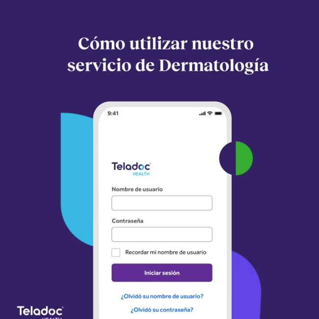 Teladoc Dermatology - How to Get Started (Spanish)